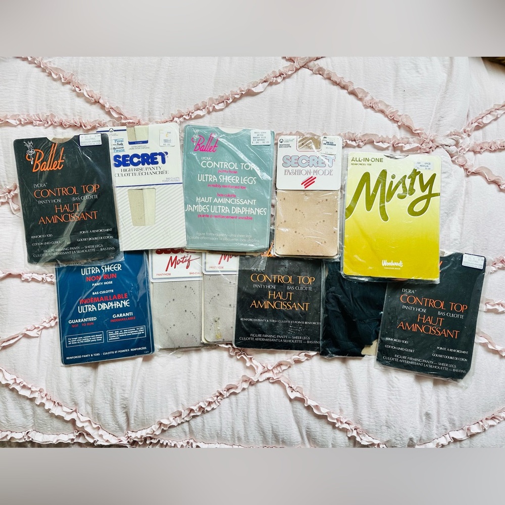 NEW Assorted Control Top Hosiery Pantyhose Collection 11